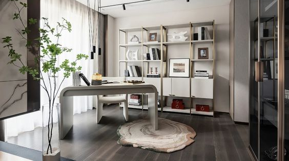 書房軟裝設(shè)計(jì)講究“亮、雅、靜”